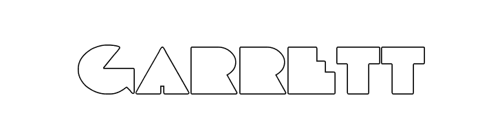 DeLarge Outline  Free Fonts Download