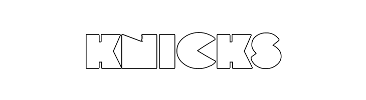 DeLarge Outline  Free Fonts Download