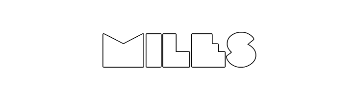 DeLarge Outline  Free Fonts Download