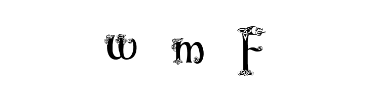 KR Keltic One  Free Fonts Download