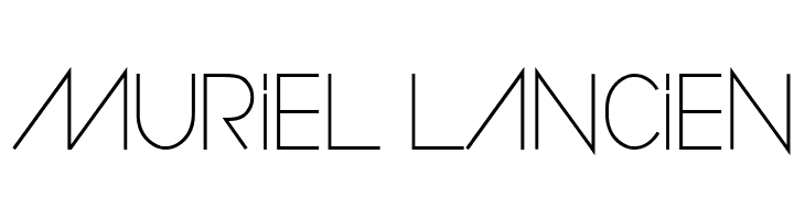 MURIEL%2BLANCIEN CONFUSION GIRL Font