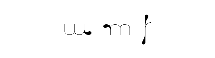 Licking Drops  Free Fonts Download