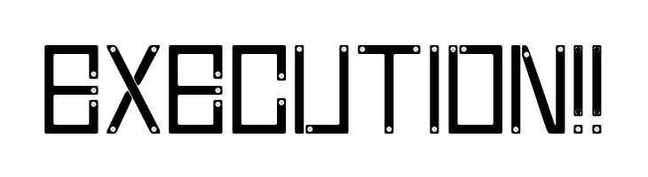 Cross Screw  Free Fonts Download