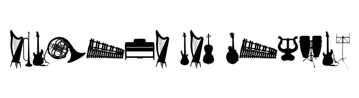 WC Musica Bta  Free Fonts Download