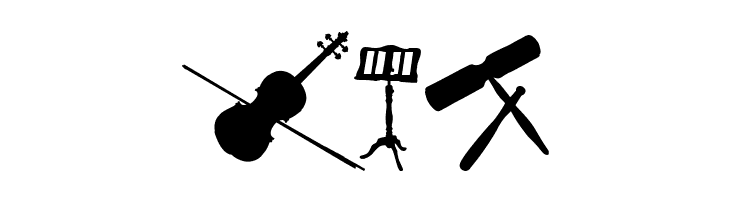 WC Musica Bta  Free Fonts Download