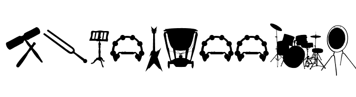 WC Musica Bta  Free Fonts Download