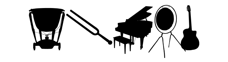 WC Musica Bta  Free Fonts Download