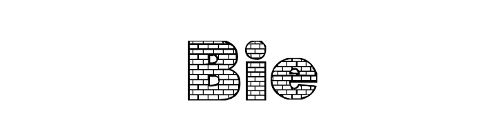 Bricks  Free Fonts Download