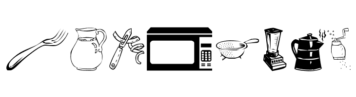 LCR Kitchen Dings  Free Fonts Download