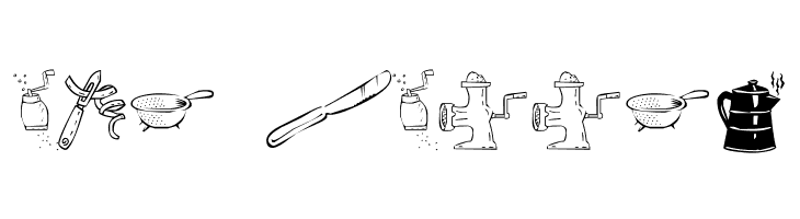 LCR Kitchen Dings  Free Fonts Download