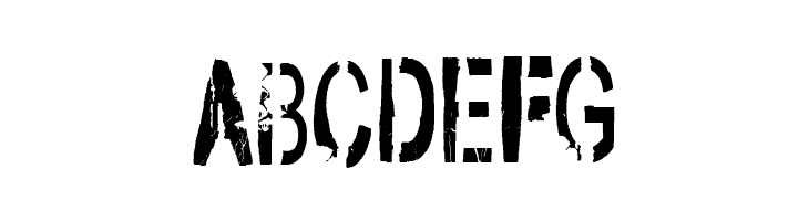 vtks army  Free Fonts Download