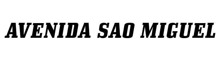 BullpenHv-Italic  Free Fonts Download