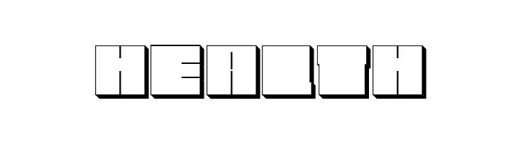 Blockman-outlined  Free Fonts Download