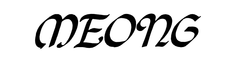 QuillOblique  Free Fonts Download