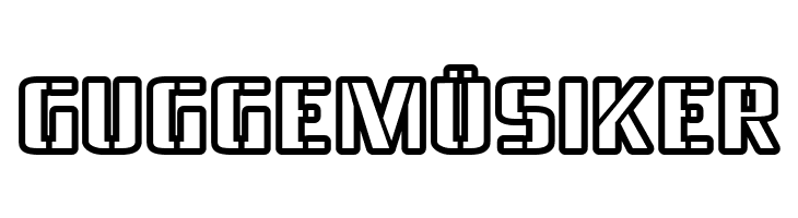 BraesideOutline-Regular  Free Fonts Download