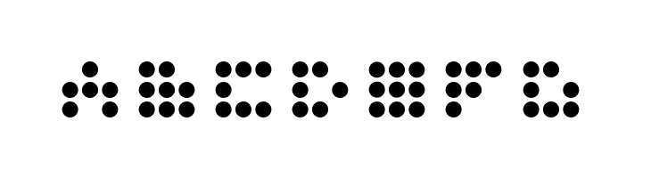 3x3 dots Bold  Free Fonts Download
