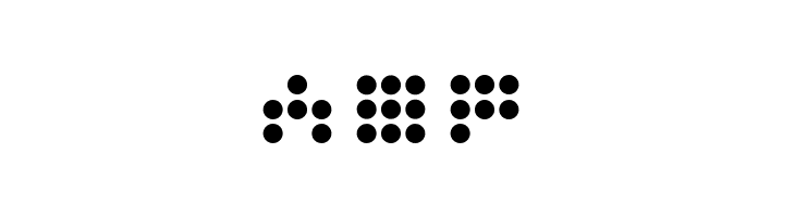 3x3 dots Bold  Free Fonts Download