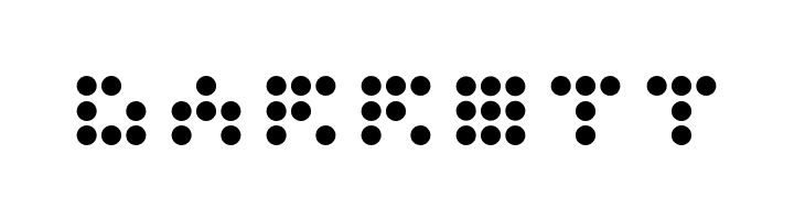 3x3 dots Bold  Free Fonts Download