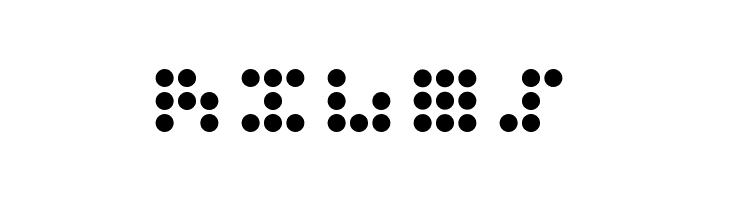 3x3 dots Bold  Free Fonts Download