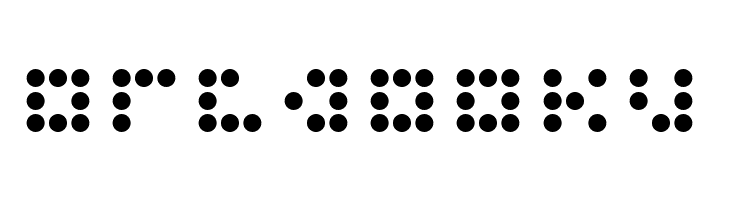 3x3 dots Bold  Free Fonts Download
