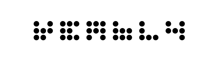 3x3 dots Bold  Free Fonts Download