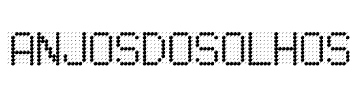 LED BOARD REVERSED  Free Fonts Download