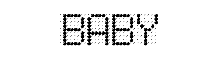 LED BOARD REVERSED  Free Fonts Download