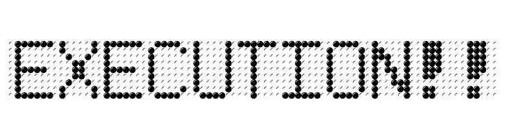 LED BOARD REVERSED  Free Fonts Download