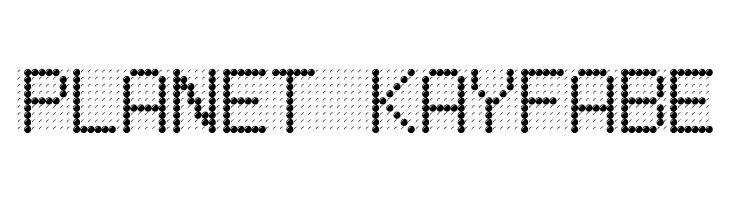 LED BOARD REVERSED  Free Fonts Download