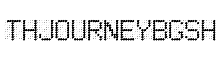 LED BOARD REVERSED  Free Fonts Download