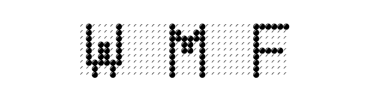 LED BOARD REVERSED  Free Fonts Download