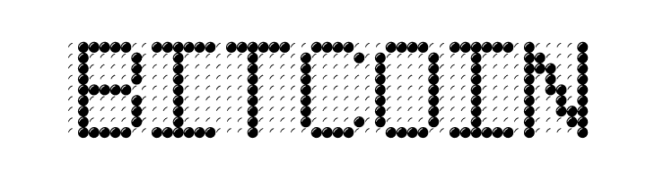 LED BOARD REVERSED  Free Fonts Download