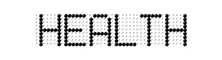 LED BOARD REVERSED  Free Fonts Download