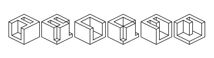 Qbicle 3 BRK  Free Fonts Download