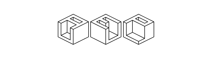 Qbicle 3 BRK  Free Fonts Download