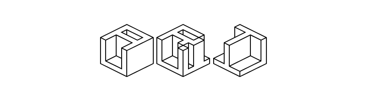 Qbicle 3 BRK  Free Fonts Download