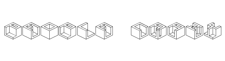 Qbicle 3 BRK  Free Fonts Download