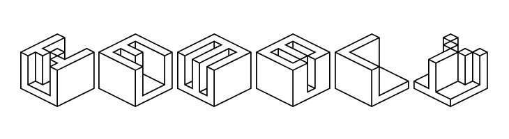 Qbicle 3 BRK  Free Fonts Download