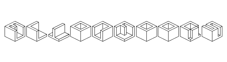 Qbicle 3 BRK  Free Fonts Download