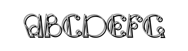 TriangleETcircle Shadow  Free Fonts Download