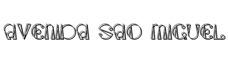 TriangleETcircle Shadow  Free Fonts Download