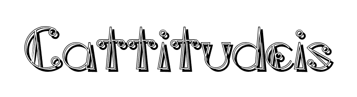 TriangleETcircle Shadow  Free Fonts Download