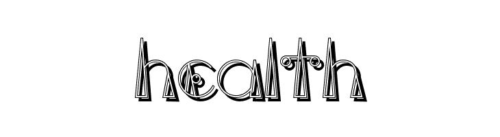 TriangleETcircle Shadow  Free Fonts Download
