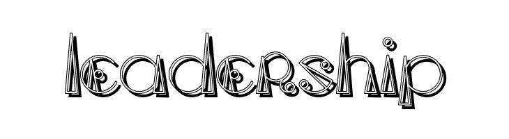 TriangleETcircle Shadow  Free Fonts Download