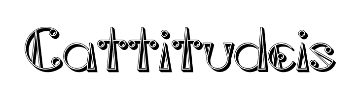 TriangleETcircle Shadowed  Free Fonts Download