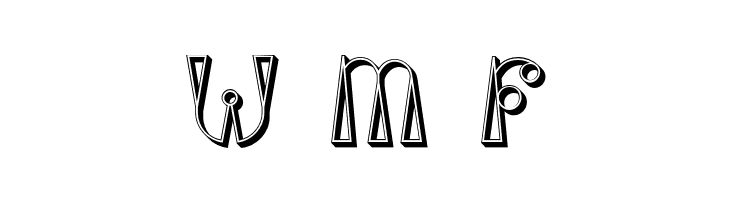 TriangleETcircle Shadowed  Free Fonts Download