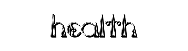 TriangleETcircle Shadowed  Free Fonts Download