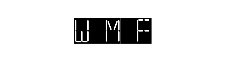 7 SEGMENTAL DIGITAL DISPLAY  Free Fonts Download