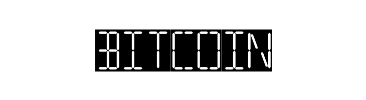 7 SEGMENTAL DIGITAL DISPLAY  Free Fonts Download