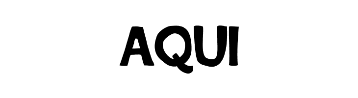AQUI Festival Jomfruer chunky Font